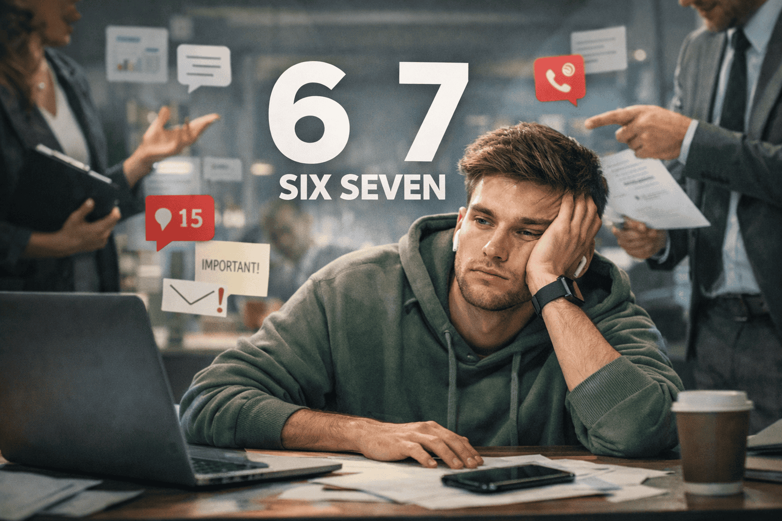 Six seven: túlterhelt ügyfélhelyzet